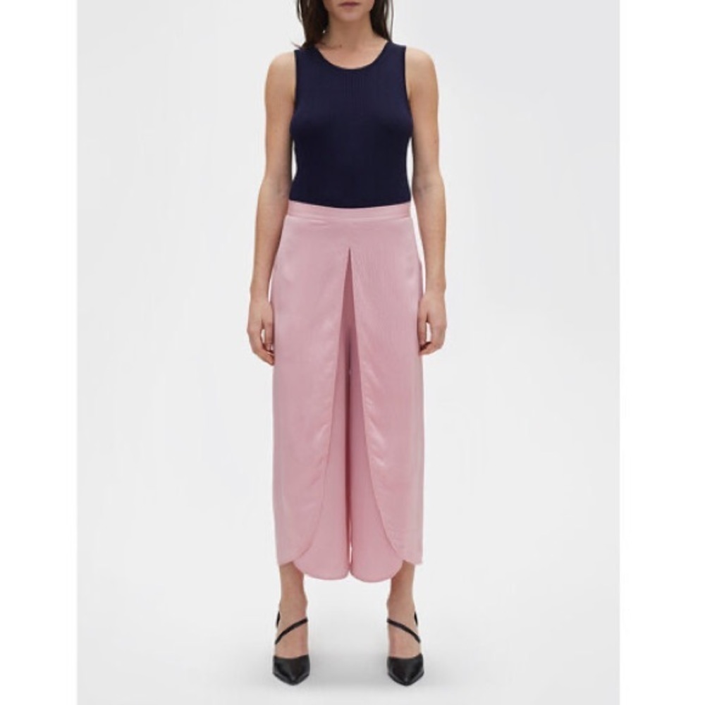 Rodebjer Nola Silk Pants Yellow Size Medium